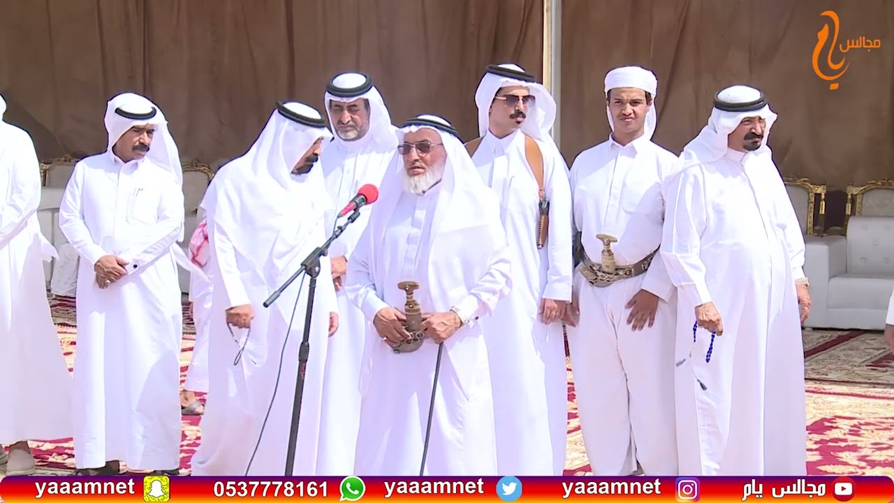 حفل الشيخ/حسين بن علي بن هضبان وقبيلةال دبيس ال فروان لتكريم الشيخ/محمد ابو ساق ونائبه _ (حصرياً)