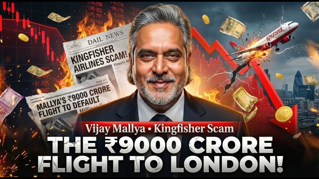Vijay Mallya: The ₹9000 Crore Scam That Destroyed Kingfisher Airlines