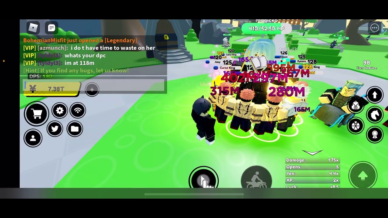 Anime fighters sim room 60+ carry