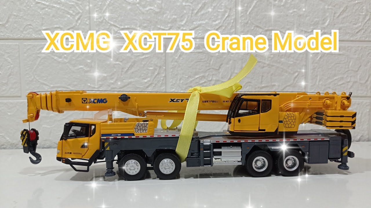 รีวิวเครน XCMG XCT75 Crane Model 75 ตัน สเกล 1:50 ‪@เอเธนส์ทอย