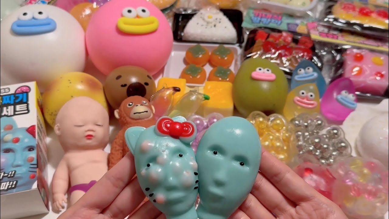 [💸toy asmr💸] 요즘 유행하는 말랑이 소개하기❤️ Korean Squishy Review