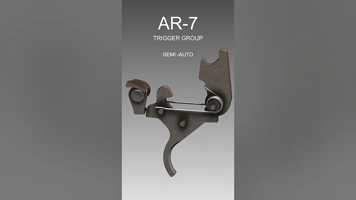 AR-7 Survival Rifle Trigger Group | The simplest semi-automatic rifle trigger group | How It Works
