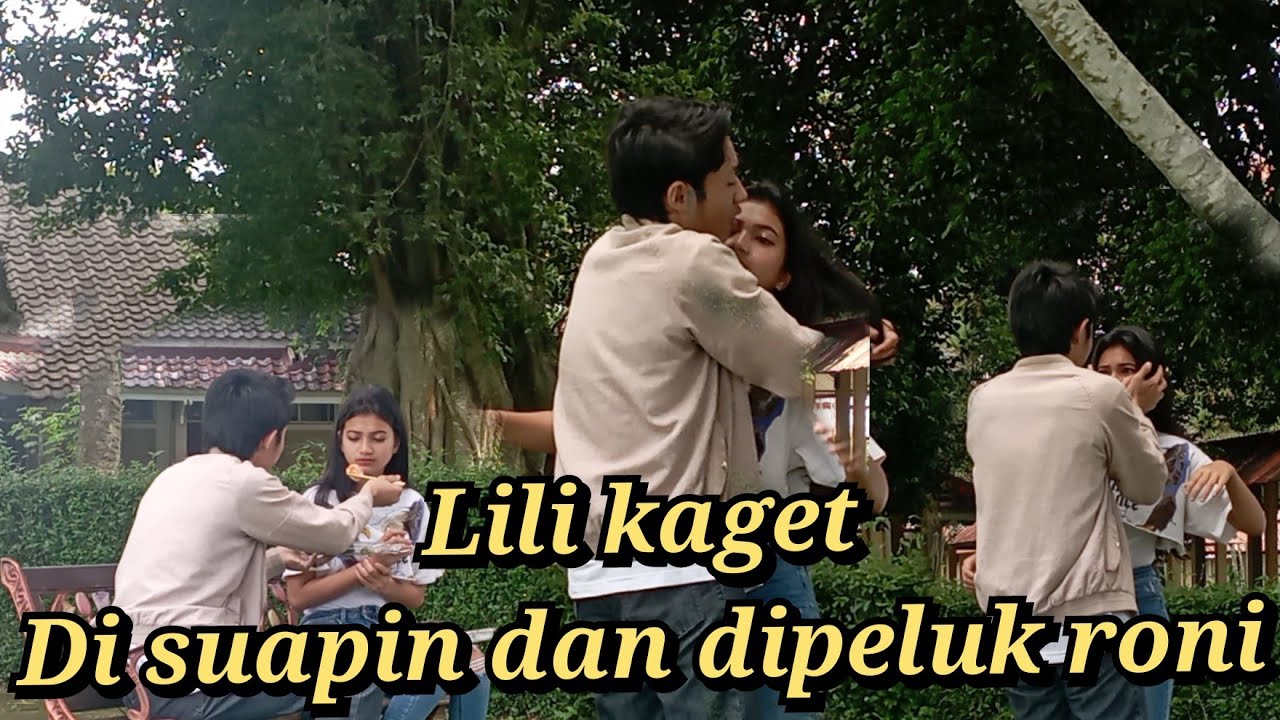 LILI KAGET UDAH DI SUAPIN RONI, DI KASIH BONUS PELUK LAGI😍😍