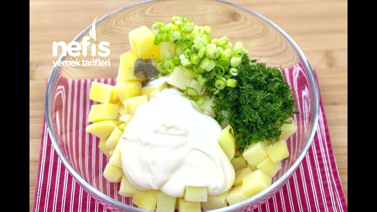 Pratik ve Lezzetli! Mayonezli Patates Salatası Tarifi