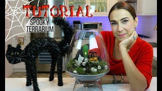 TUTORIAL ▹ Spooky Terrarium | Vanelicious