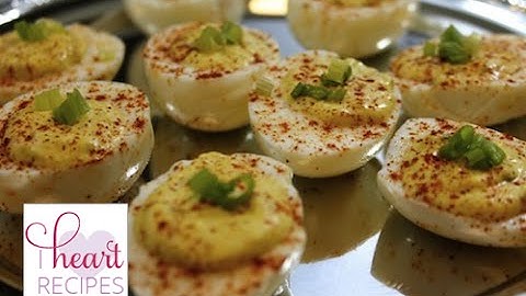 How to Make Easy Delicious Deviled Eggs - I Heart Recipes