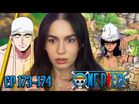ROBIN OMG│ONE PIECE Episode 173-174 REACTION!!