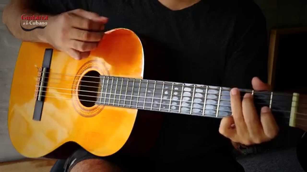 Paso a paso rasgado y arpegio en la guitarra del Son Montuno - Guitarra a lo cubano - Oscar Huerta