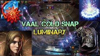 Cold Dot Luminary Vaal Cold Snap ~ PoE 3.29 Build