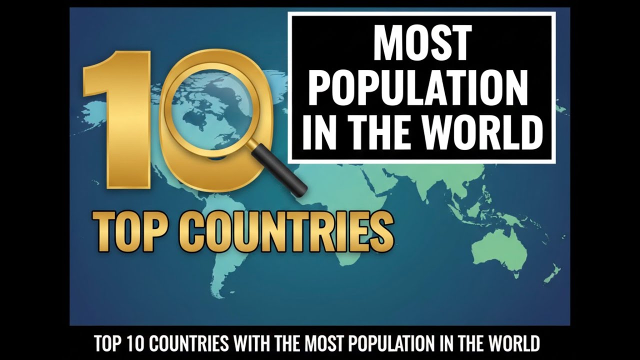 Top 10 Most Populated Countries in the World 2025 - YouTube