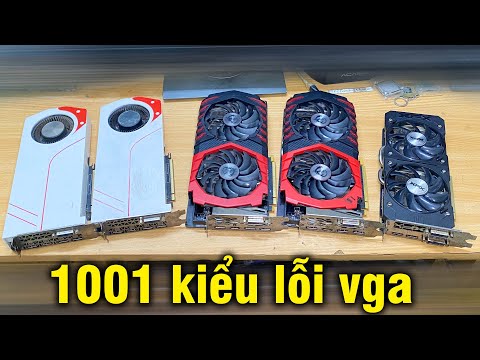 Video 1001 kiểu lỗi của vga , mong ae không gặp phải trường... - youtube