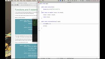 Java Loops, Functions and If statements