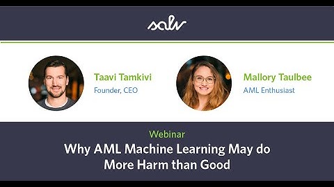 Why AML Machine Learning May do More Harm than Good