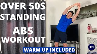 Over 50s Beginners | Standing Abs Workout | Part 2