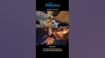 MOANA & Tamatoa “Shiny” Shot Progression #shots