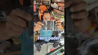 Install a new hero original padel #cycling #cycle #trending #shorts