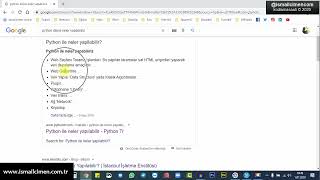 2 1 Python Diliyle Neler Yapabiliriz