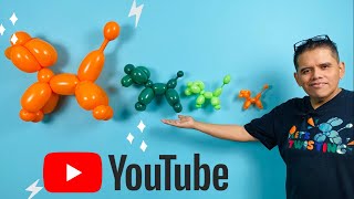 Como hacer perritos con diferentes globos
