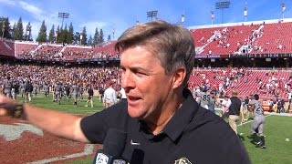 Information Coach MacIntyre on beating Stanford: 'Our kids just believe' Update