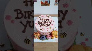 Winnie the Pooh and friends 3D Buttercream cake