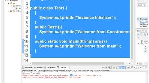 13 JavaCourse OCA 1Z0 808 Understanding Package Declaration and Import   Instance Intializer and pre