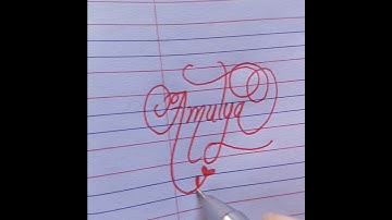 #Amulya#calligraphyhandwriting#art#thecolourfulartist
