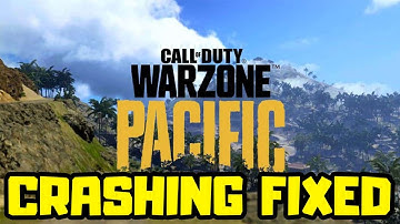 How to FIX Call of Duty: Warzone Pacific Crashing/Freezing/Not Launching/Black Screen/FPS Issue