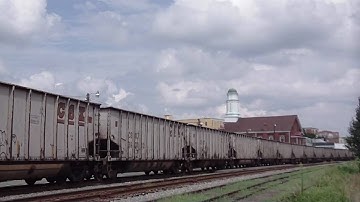 CSX 759 West in Hi Def at Charlottesville,VA on 7/13/10