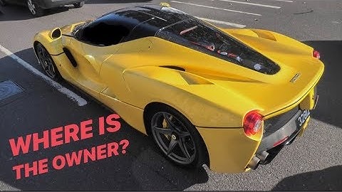 Finding an abandoned La Ferrari in London! Car Spotting gone wrong ...