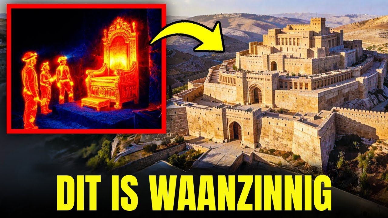 Archeologen vonden bewijs dat het paleis van koning David echt was — alles verandert