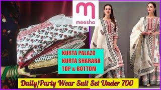 ?Meesho Kurta Set Haul Under 700?Meesho Shopping Haul?Daily/Party  Wear Kurti Sets