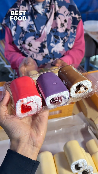 Viral Thai Crepe Roll at Pasar Malam Bandar Baru Ampang!✨