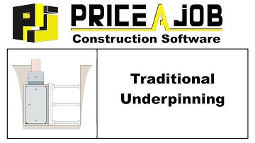 Estimating Projects: Traditional Underpinning - Price A Job