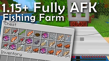1.15+ Easiest AFK Fishing Farm Tutorial !