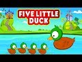 пять маленьких уток | рифмы в россии | Five Little Duck