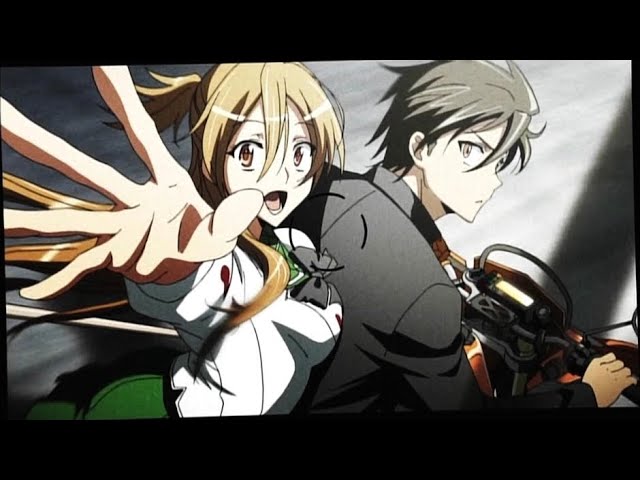 Highschool of the Dead - Takashi and Rei Wallpaper by eaZyHD on