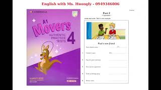 AUTHENTIC MOVERS 4 TEST 3