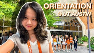 COLLEGE ORIENTATION vlog at UT Austin
