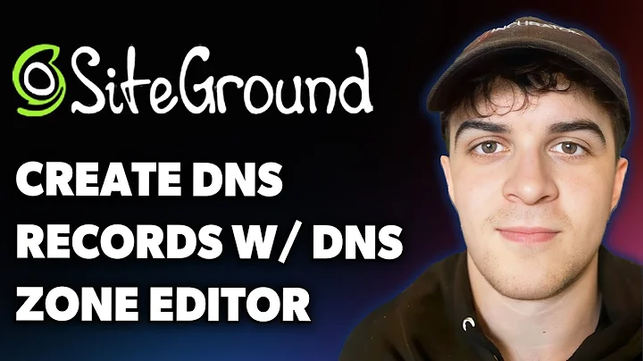 How to Create Dns Records with Dns Zone Editor in Siteground (Full 2025 Guide)