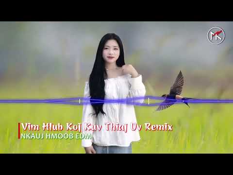 Vim Hlub Koj Kuv Thiaj Uv Remix - Tej Lim x Nkauj Hmoob EDM | Kuv tsis yog neeg dig muag....
