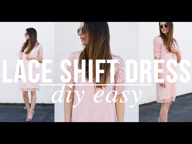 how to make a lace dress casual Tutorial: How to Sew an Easy Lace Dress
