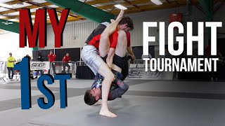 My 1st Fight Tournament (BJJ) - VLOG