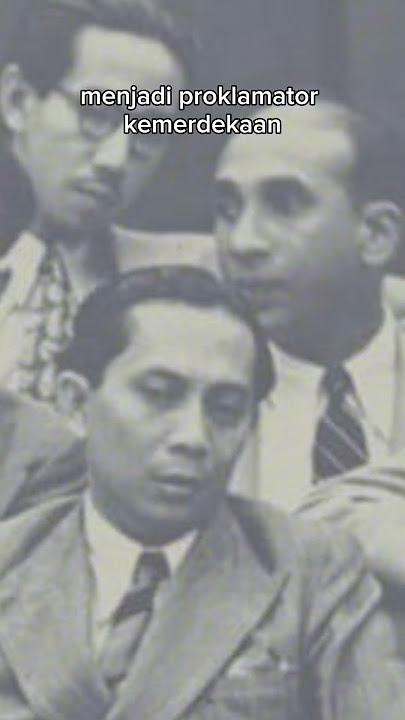 BAGI SJAHRIR ‼️ TAN MALAKA LEBIH LAYAK MENJADI PROKLAMATOR DARIPADA SOEKARNO ‼️