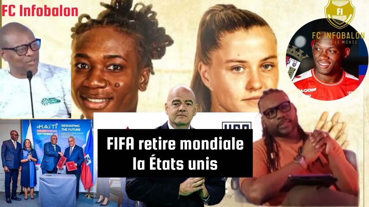 “Ayiti kontinye DOMINE aktyalite a 😱 FIFA retire Mondyal la Etazini | Ayiti, Brezil & Croatie