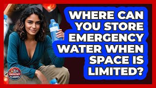 Where Can You Store Emergency Water When Space Is Limited? - Your Emergency Planner
