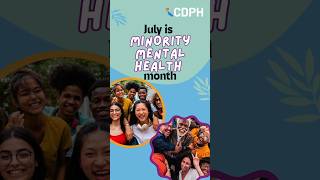 July is Minority Mental Health Month @CAPublicHealth