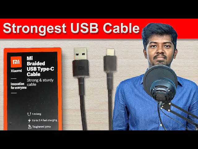 10000+ Bend Life Span, Xiaomi Mi Braided Charging Cable Review, Fast Charging Support  (In English)