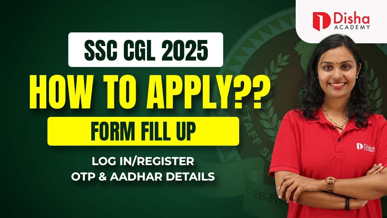 SSC CGL Form Fill Up 2025 | SSC CGL HOW TO APPLY | Step by Step process ...