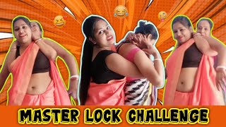 Master lock challenge 💪😂/Funny video with partner ❤️@cutegirlnikki4115
