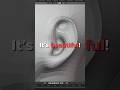 Clean ear topology in one minute in Blender #shorts